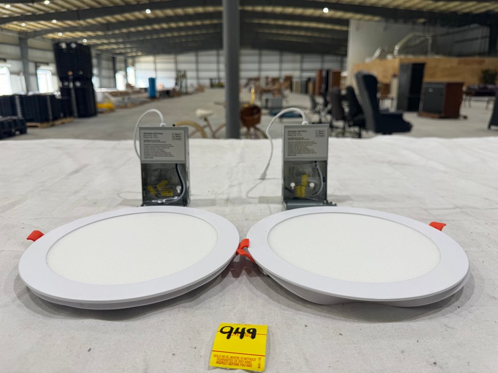 Amico 8" 5CCT In 1 Led Recessed Light, (2)