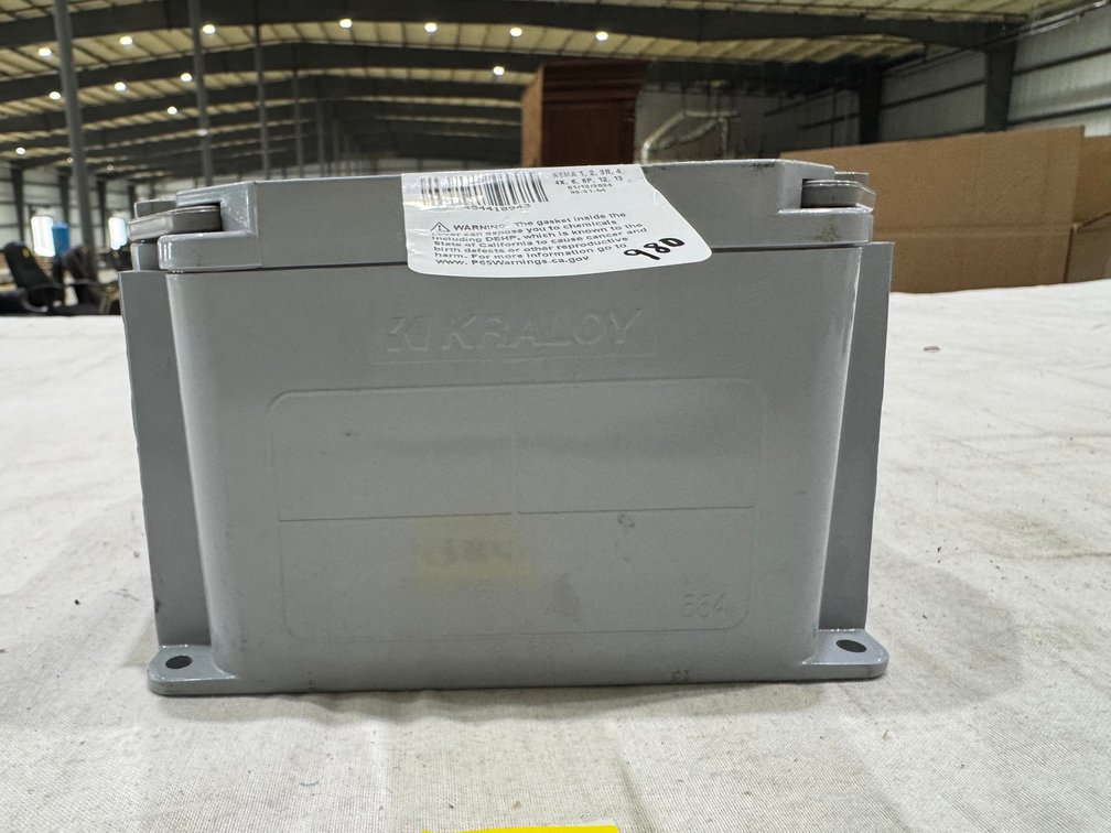 Kraloy JBX664 PVC Electrical Junction Box, P/N: 278304