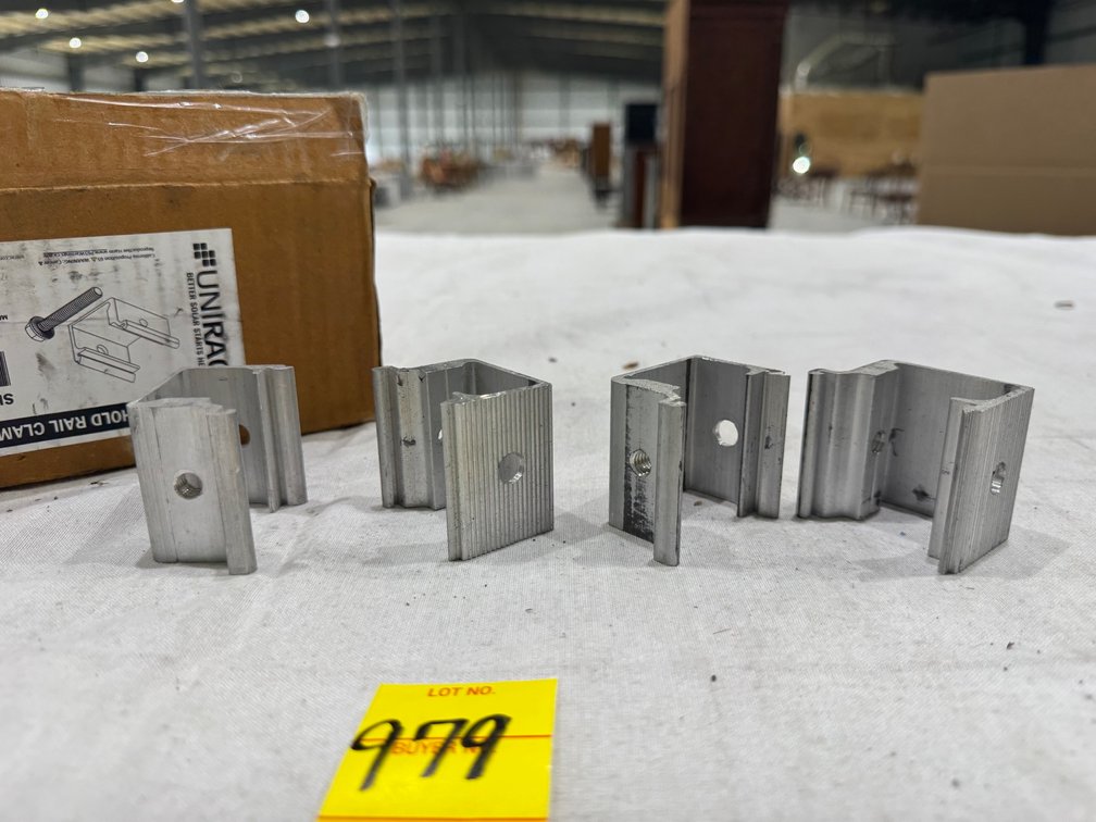 Unirac Stronghold Rail Clamp Mill, SHCLMPM2, Qty: 24