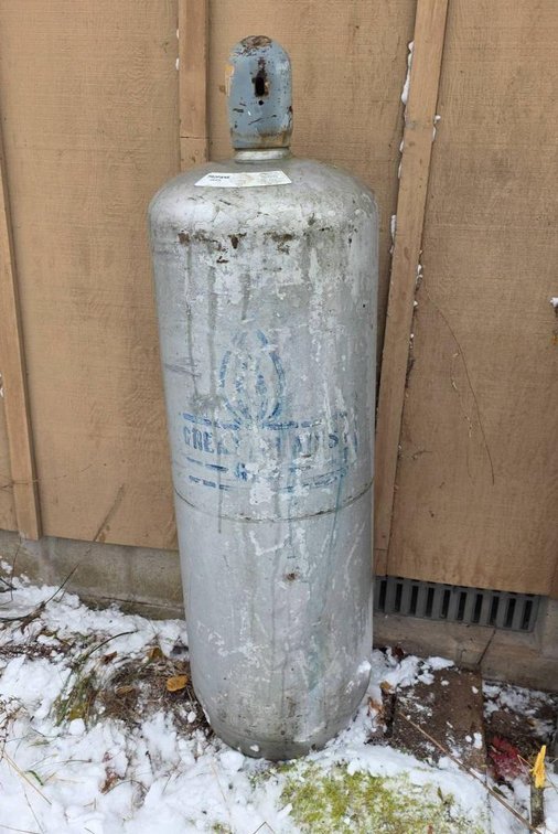 51″ Empty Propane Tank – Merrill Gas Co. 