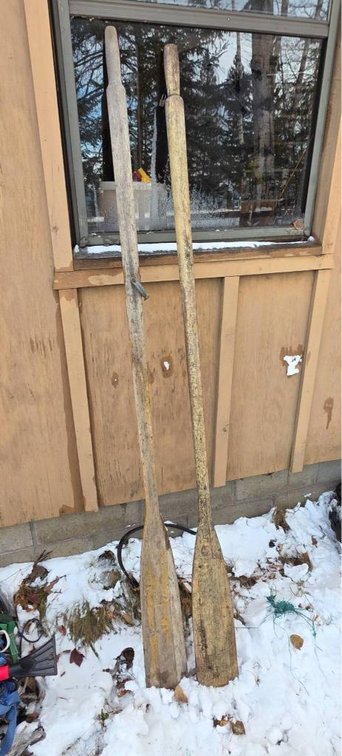 6ft Wooden Oars