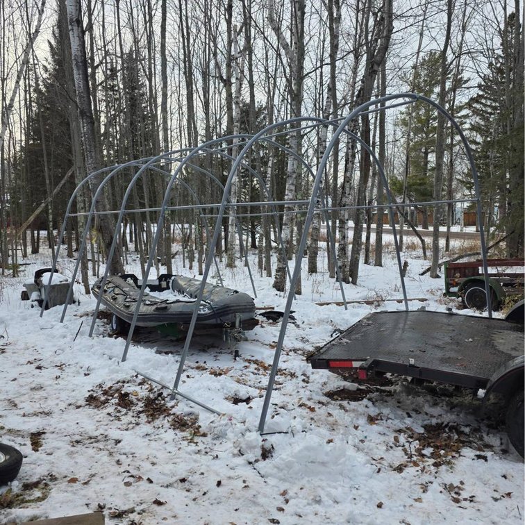 20ft Carport Frame