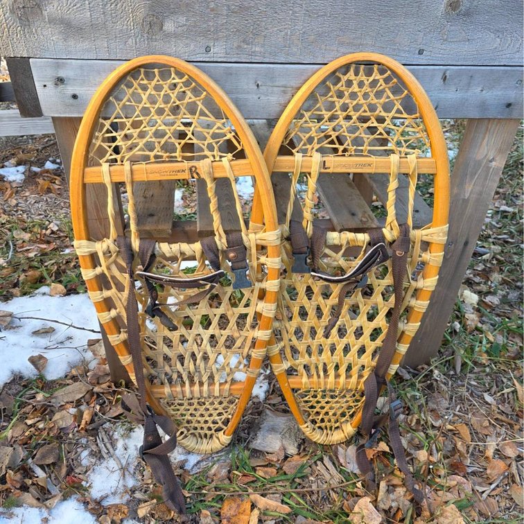 Snowtrek Wooden Snowshoes