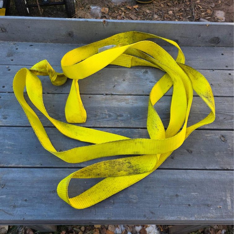 20 ft Tow Strap, 7000 lb Capacity