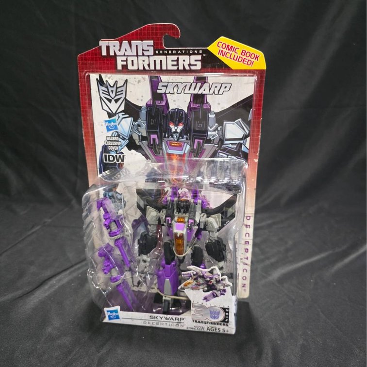 2013 Hasbro Transformers Generations Thrilling 30 Skywarp Decepticon