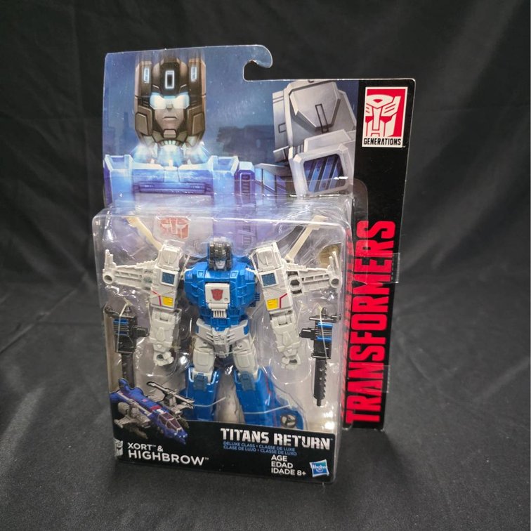 2015 Hasbro Transformers Generations Titans Return Xort & Highbrow