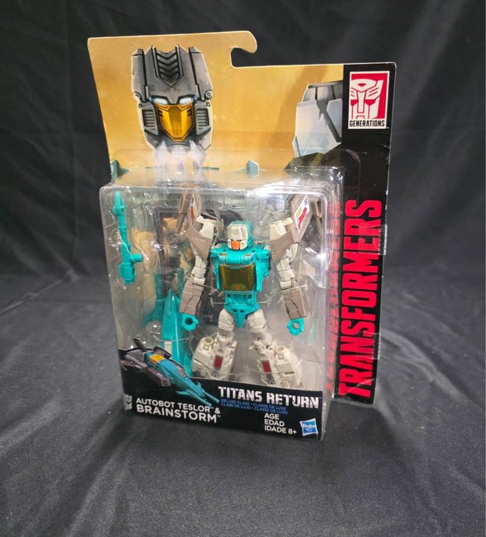 2015 Transformers Titans Return Autobot Teslor & Brainstorm Action Figure