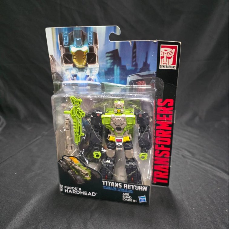 2015 Hasbro Transformers Titans Return Furos & Hardhead Deluxe Class