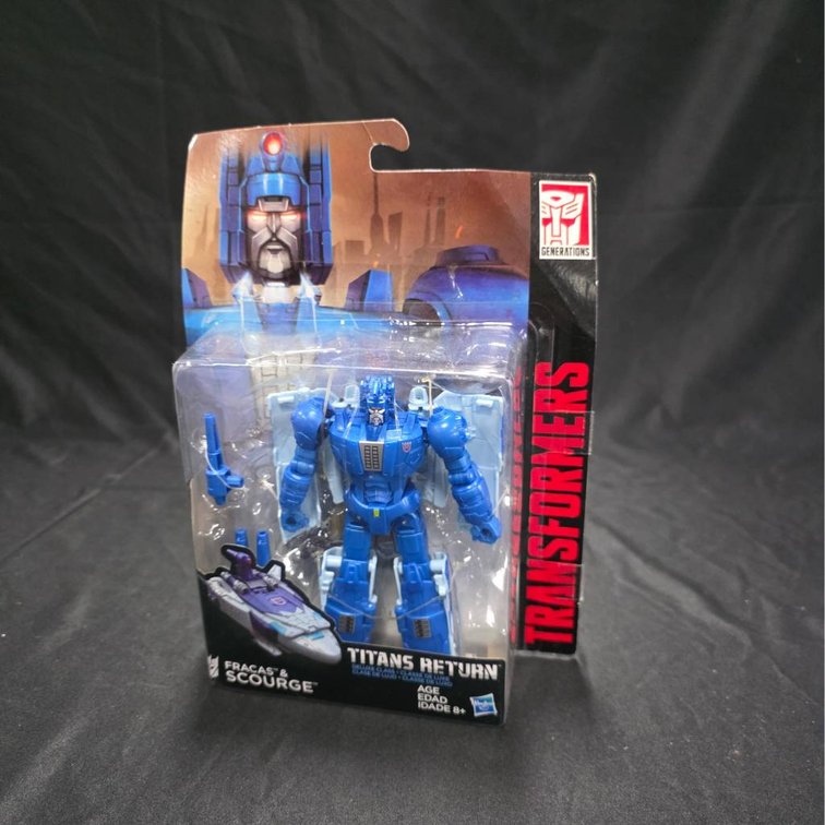 2015 Transformers Titans Return Fracas & Scourge Deluxe Class Figure