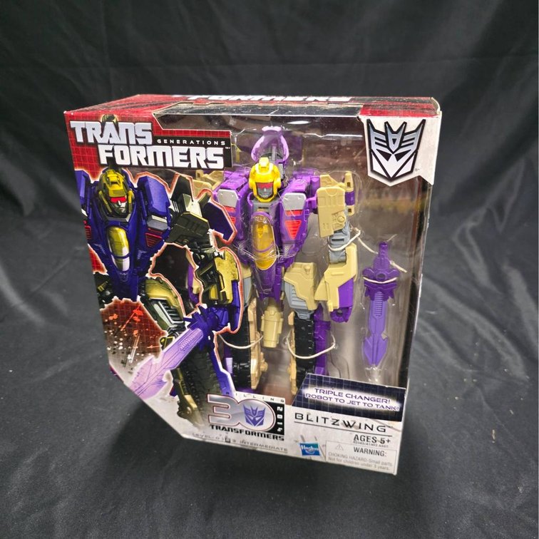 2012 Transformers Generations 30th Anniversary Blitzwing Action Figure