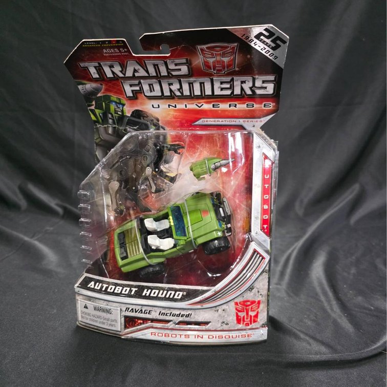 2008 Transformers Universe Autobot Hound with Ravage