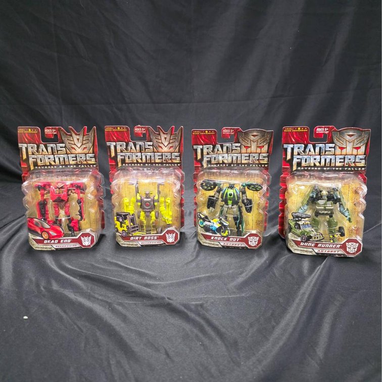 4-Pack 2008 Transformers – Revenge of the Fallen Figures