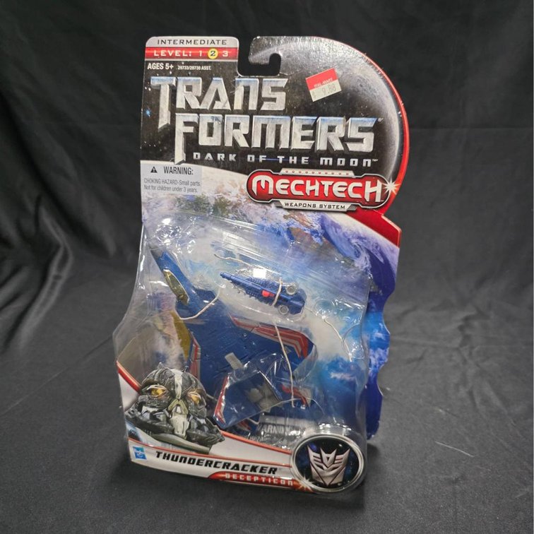 2010 Transformers Dark of the Moon Thundercracker Decepticon Figure