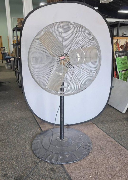 Dayton Industrial Pedestal Fan With Air Circulator Motor
