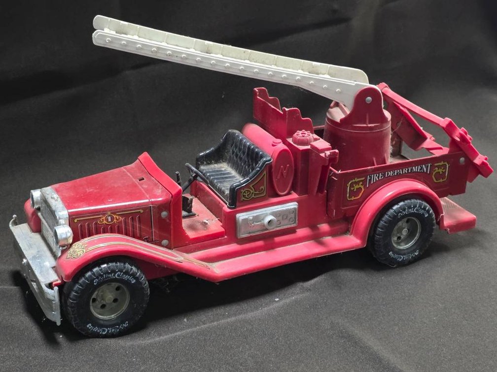 Nylint Fire Ladder Truck Toy, Red