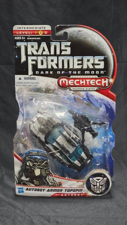 Transformers: Dark of the Moon Autobot Armor Topspin Mechtech Figure