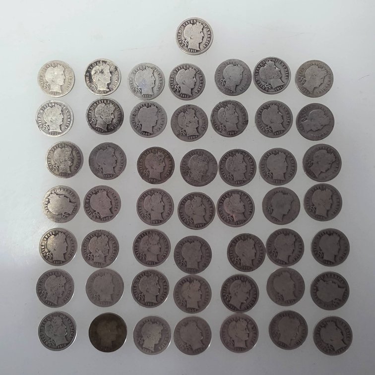 50 Barber Dimes