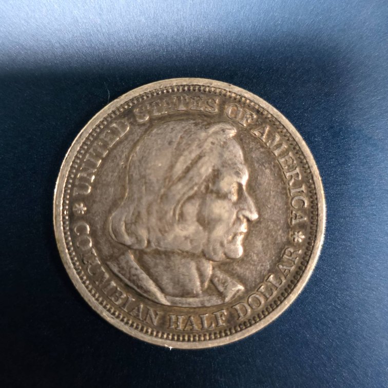 1893 Columbian Exposition Half Dollar Commemorative Coin