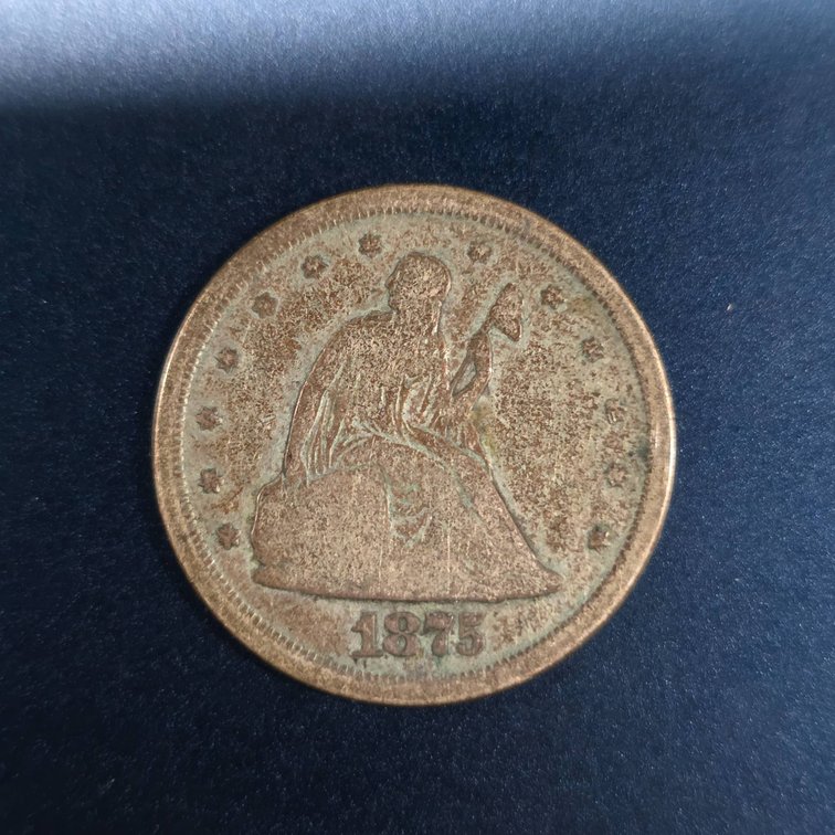 1875-S United States Twenty Cent Piece
