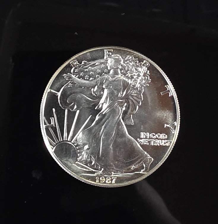 1987 American Eagle One Ounce Silver Coin