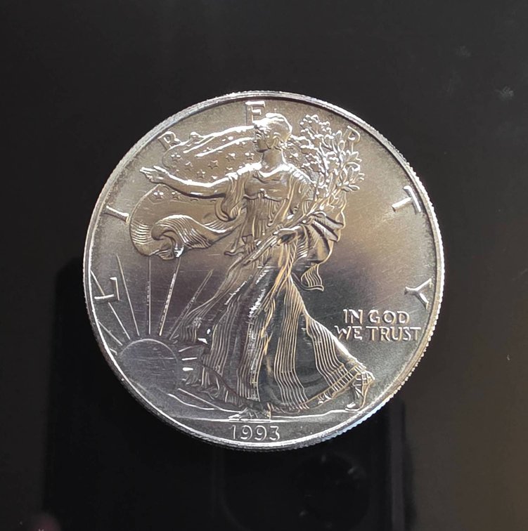 1993 American Eagle 1oz Silver Coin 