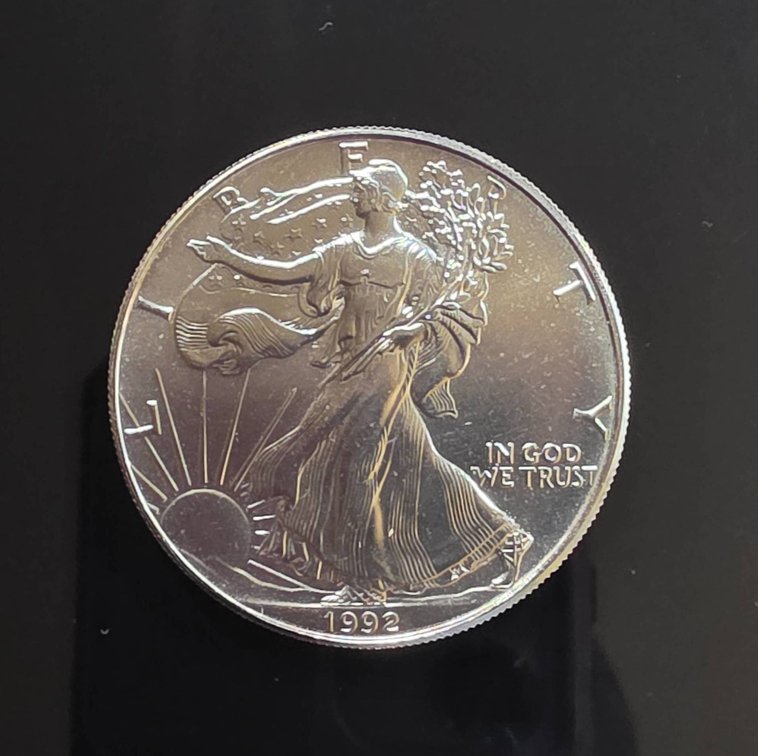 1992 American Eagle 1oz Silver Coin