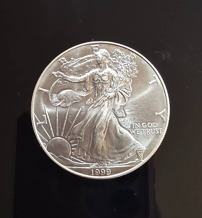 1999 American Eagle 1oz  Silver Coin 