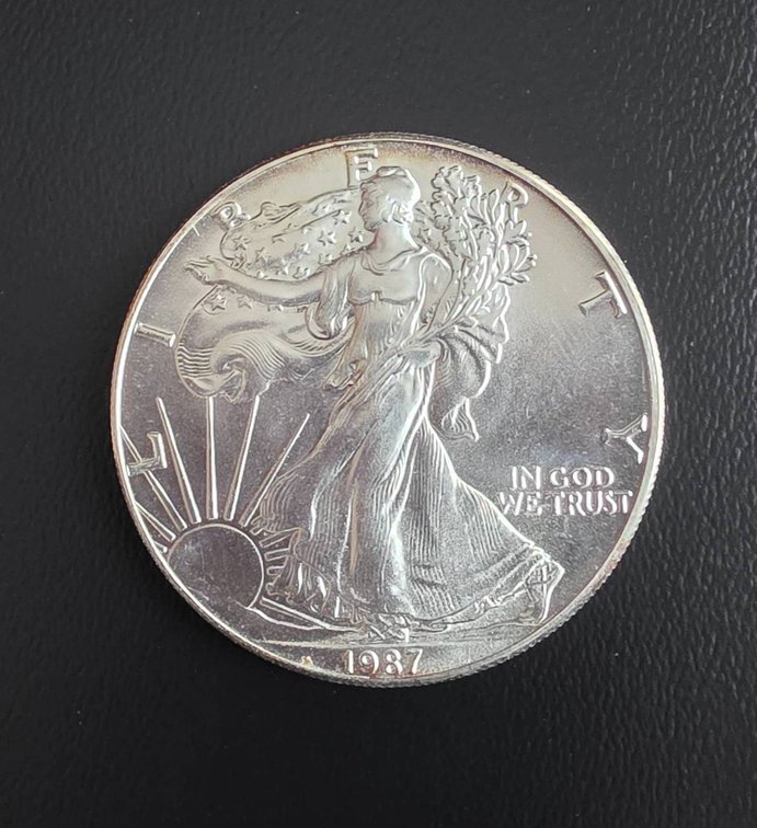 1987 American Eagle 1oz Silver Coin