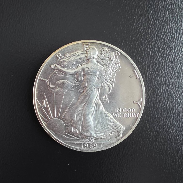 1989 American Eagle 1oz Silver Coin