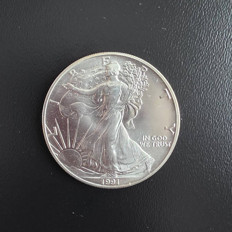 1991 American Eagle 1oz Silver Coin