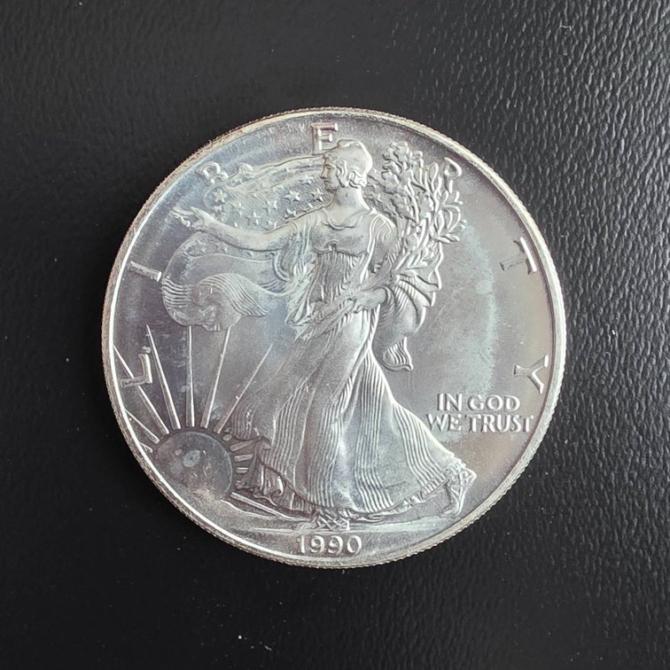 1990 American Eagle 1oz Silver Coin