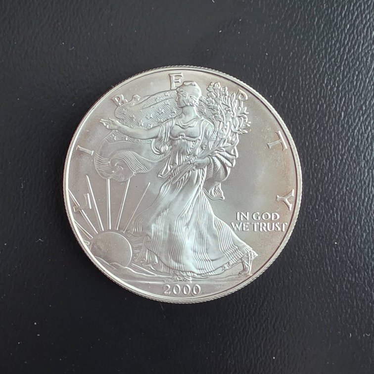 2000 American Eagle 1oz Silver Coin 