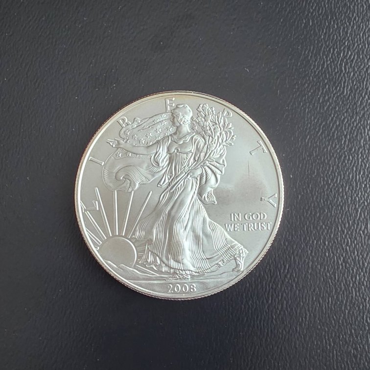 2008 American Eagle 1oz Silver Coin 