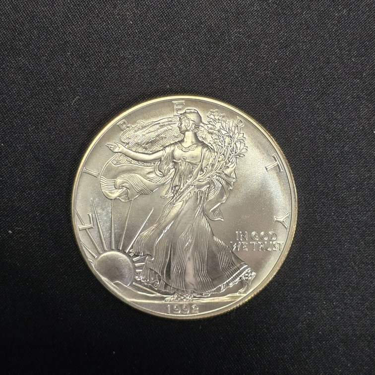 1992 American Silver Eagle Bullion Coin