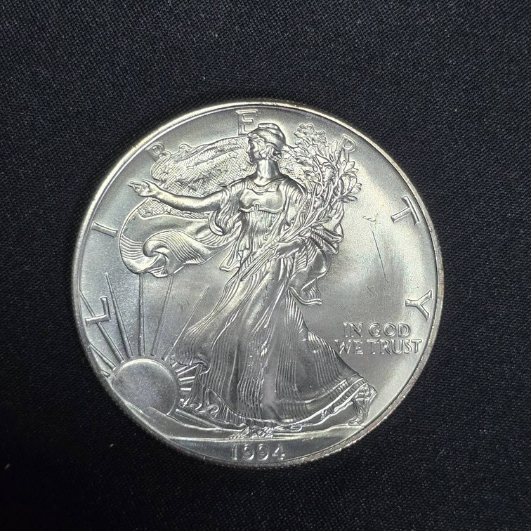 1994 American Silver Eagle One Ounce Coin