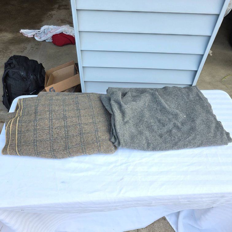 Wool Blend Blankets – Gray and Plaid Patterns