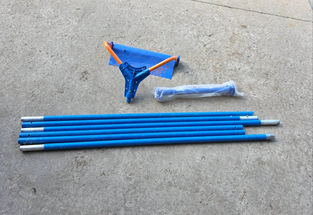 Avalanche Roof Snow Removal Tool with Extendable Poles