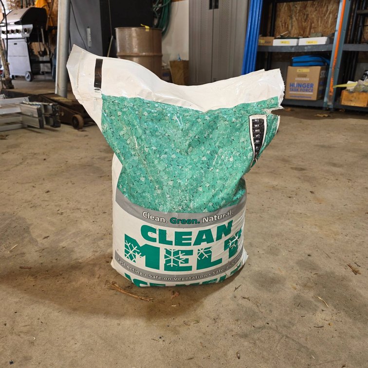 Nearly Full Bag of Clean Melt Ice Melt