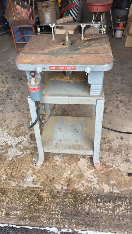Delta Homecraft Vintage Spindle Shaper With Accessories