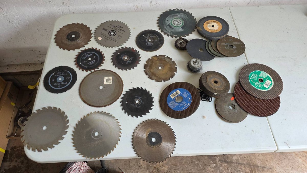 Saw Blades, Wire Wheels, and Grinding Wheels