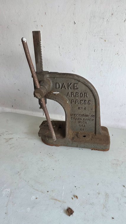 Dake Arbor Press No. 0 by Dake Engine Co., Grand Haven, MI