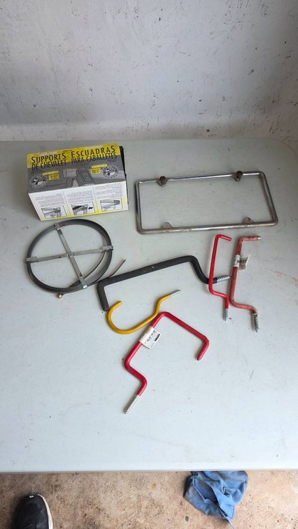 Bicycle Hooks, Sawhorse Brackets, and Accessories