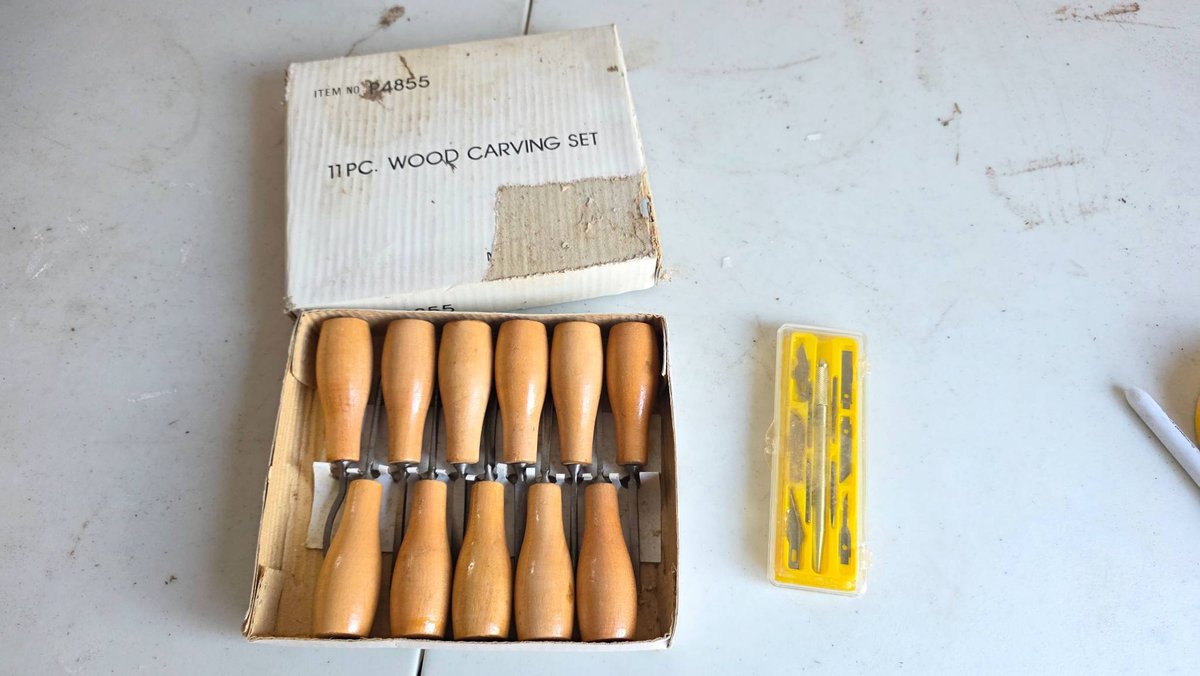 11pc Wood Carving Set with Additional Precision Knife Set