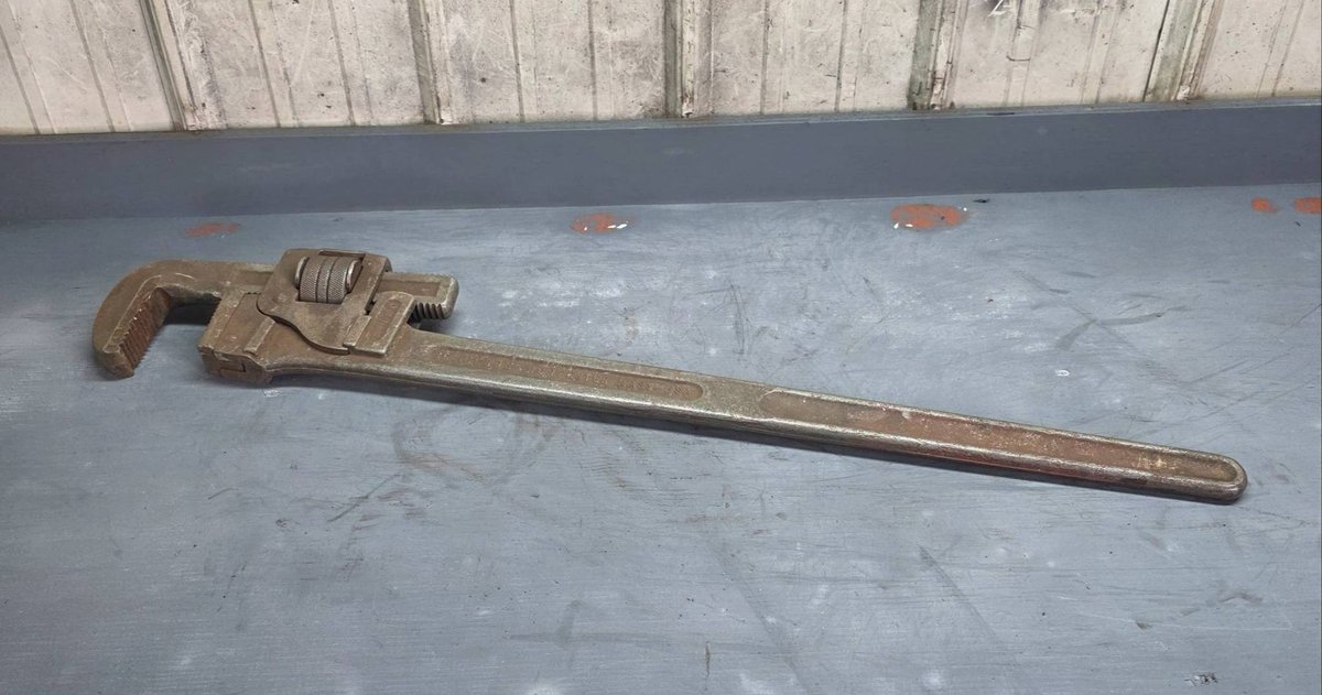 36″ St. Pierre Co. Pipe Wrench