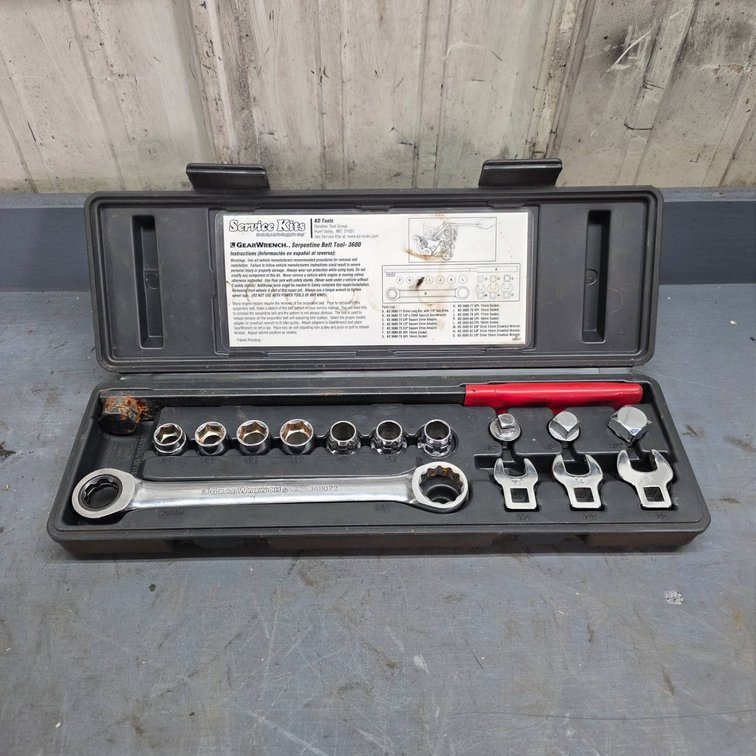 GearWrench KD Tools Serpentine Belt Tool Kit 3680