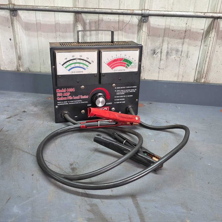 ATEC Model 6034 500 AMP Carbon Pile Load Tester for 6-12 Volt Systems