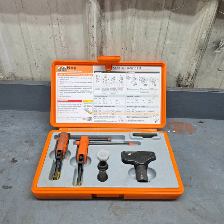 Nes 1015 Combination Thread Repair Set with Case
