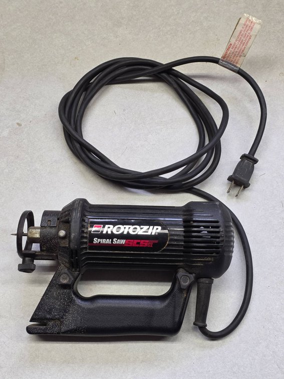 RotoZip Spiral Saw Model RZ1 with 4 Ft Cord
