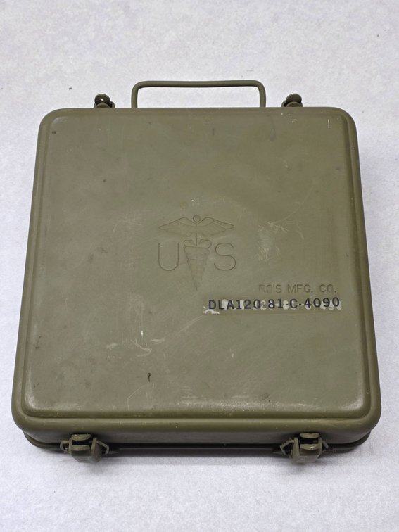 US Army First Aid Kit Box