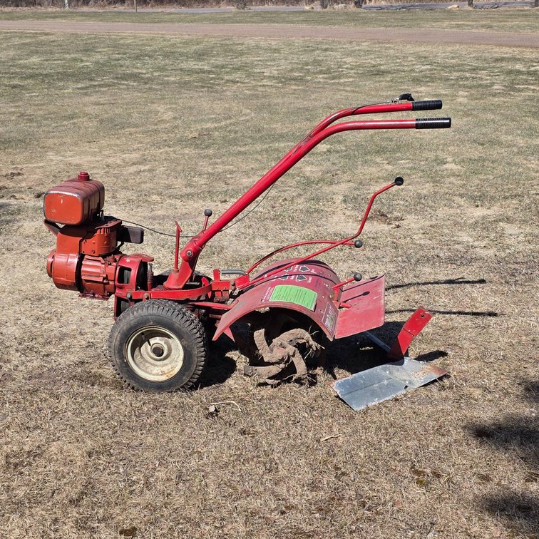Troy-Bilt Rear Tine Tiller with Side Shields